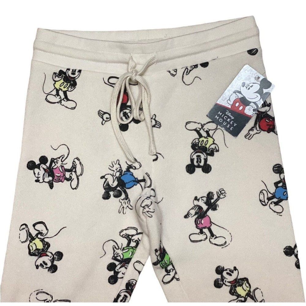 Disney Mickey Mouse Juniors Fleece Jogger Sweatpants‎ Pants World Parks Travel